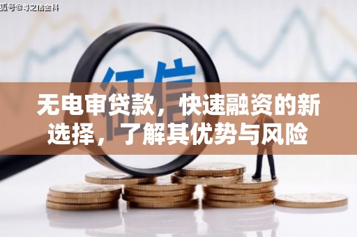城西无电审贷款，快速融资的新选择，了解其优势与风险