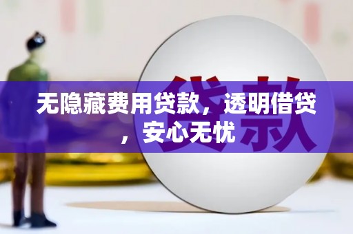城西无隐藏费用贷款，透明借贷，安心无忧