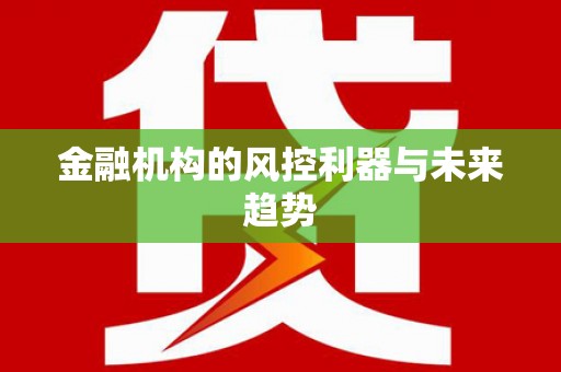城西金融机构的风控利器与未来趋势