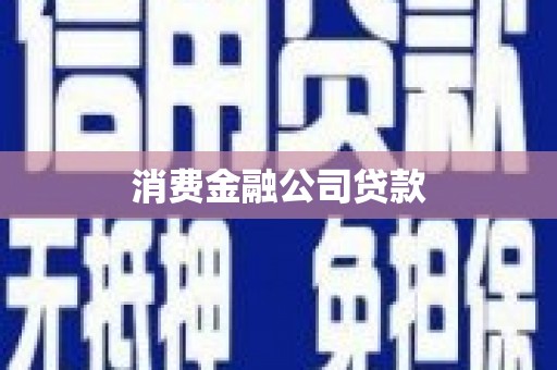 城西消费金融公司贷款