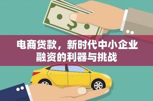 城西电商贷款，新时代中小企业融资的利器与挑战