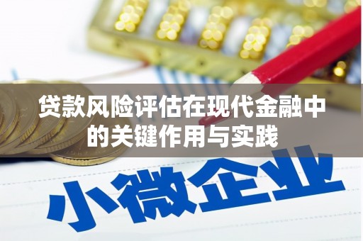 城西贷款风险评估在现代金融中的关键作用与实践
