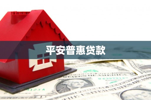 城西平安普惠贷款