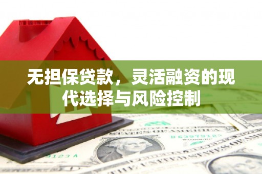 城西无担保贷款，灵活融资的现代选择与风险控制