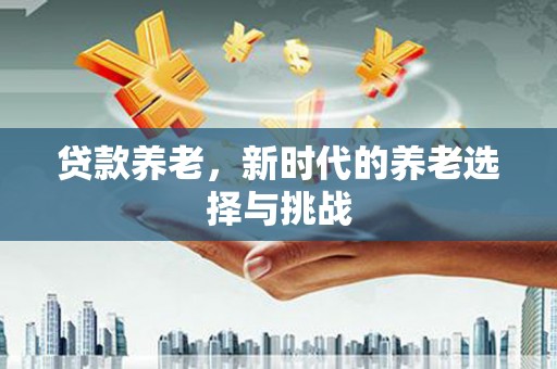 城西贷款养老，新时代的养老选择与挑战