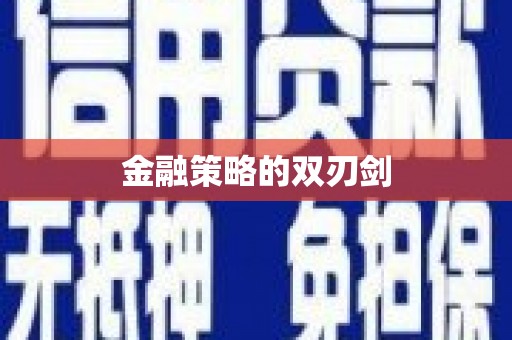 城西金融策略的双刃剑