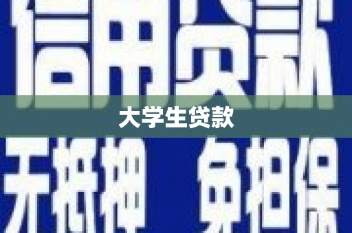 城西大学生贷款