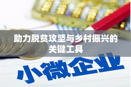 城西助力脱贫攻坚与乡村振兴的关键工具