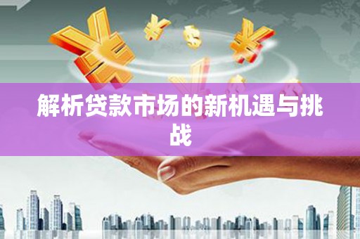 城西解析贷款市场的新机遇与挑战